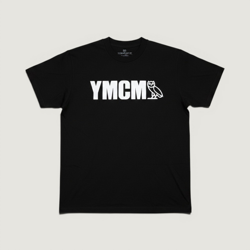 Octobers Very Own OVO YMCMB Logo  T-Shirt Black X-Small